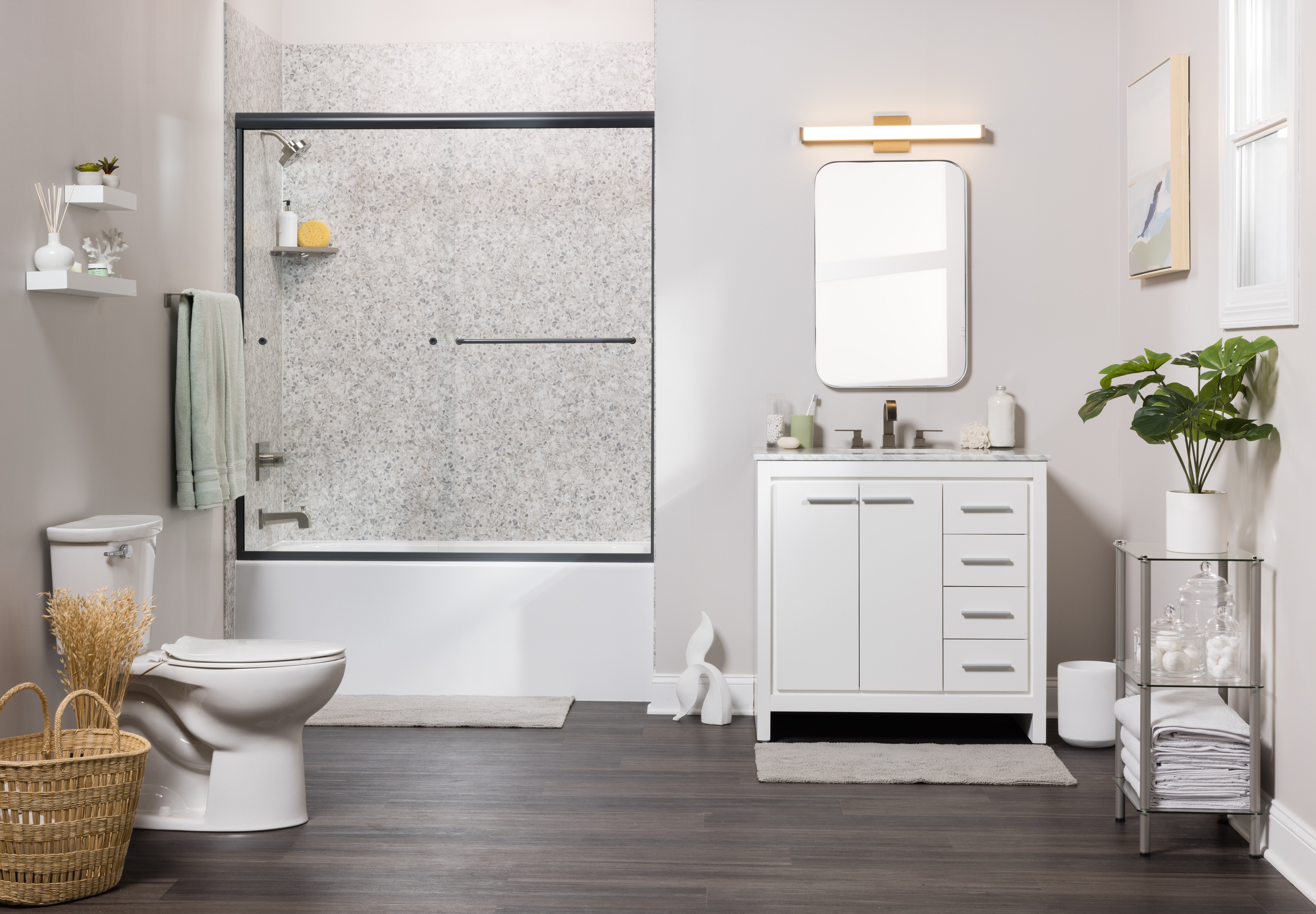 San Diego luxury bathroom remodel by Luxury Bath SD